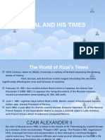 Timeline of Rizal - PPT (Pipay)