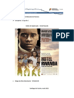 Guião de Exploração - Hotel Ruanda - Geografia C - Diogo Marchante - 12ºE-Nº10