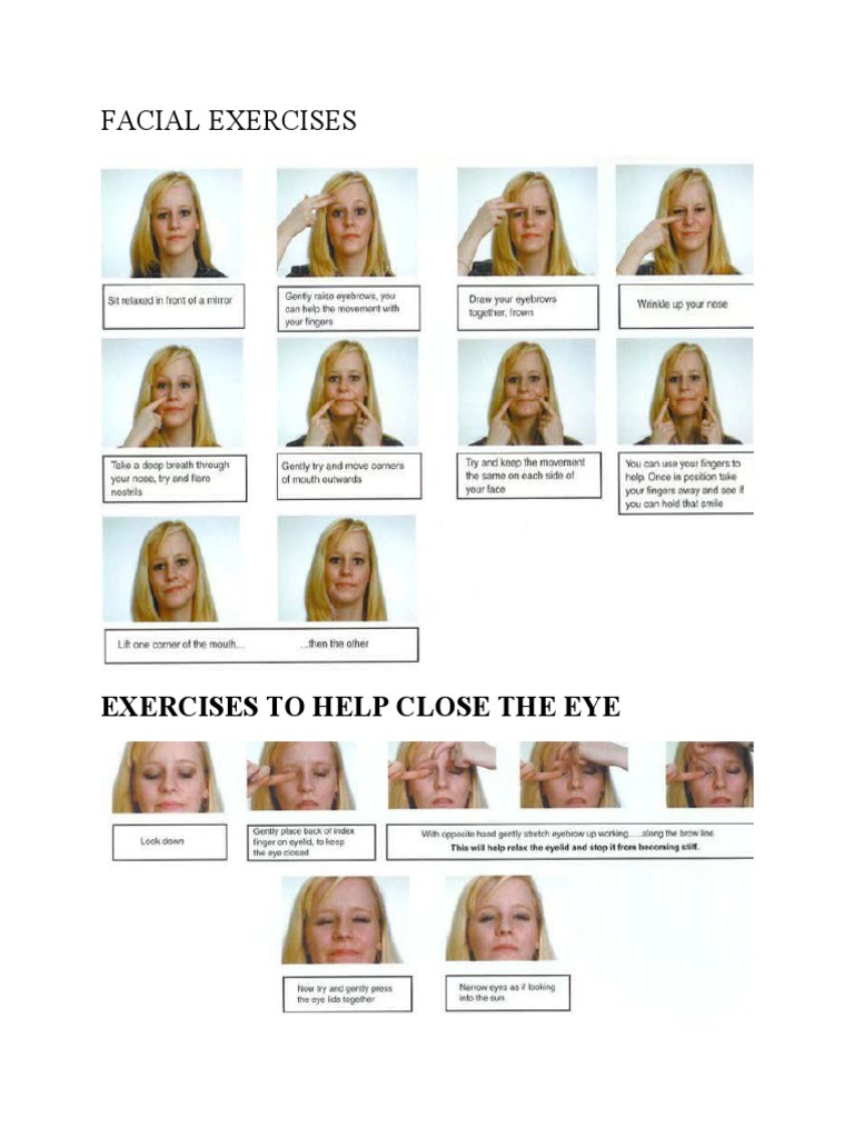 Facial Exercises PDF