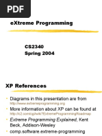 Extreme Programming: Cs2340 Spring 2004