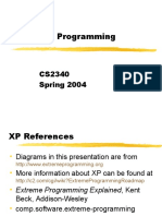 XP: Extreme Programming