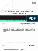 Correlación y Regresión