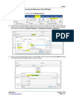 How To Use The References Tab in MS Word: Student - Feedback@sti - Edu