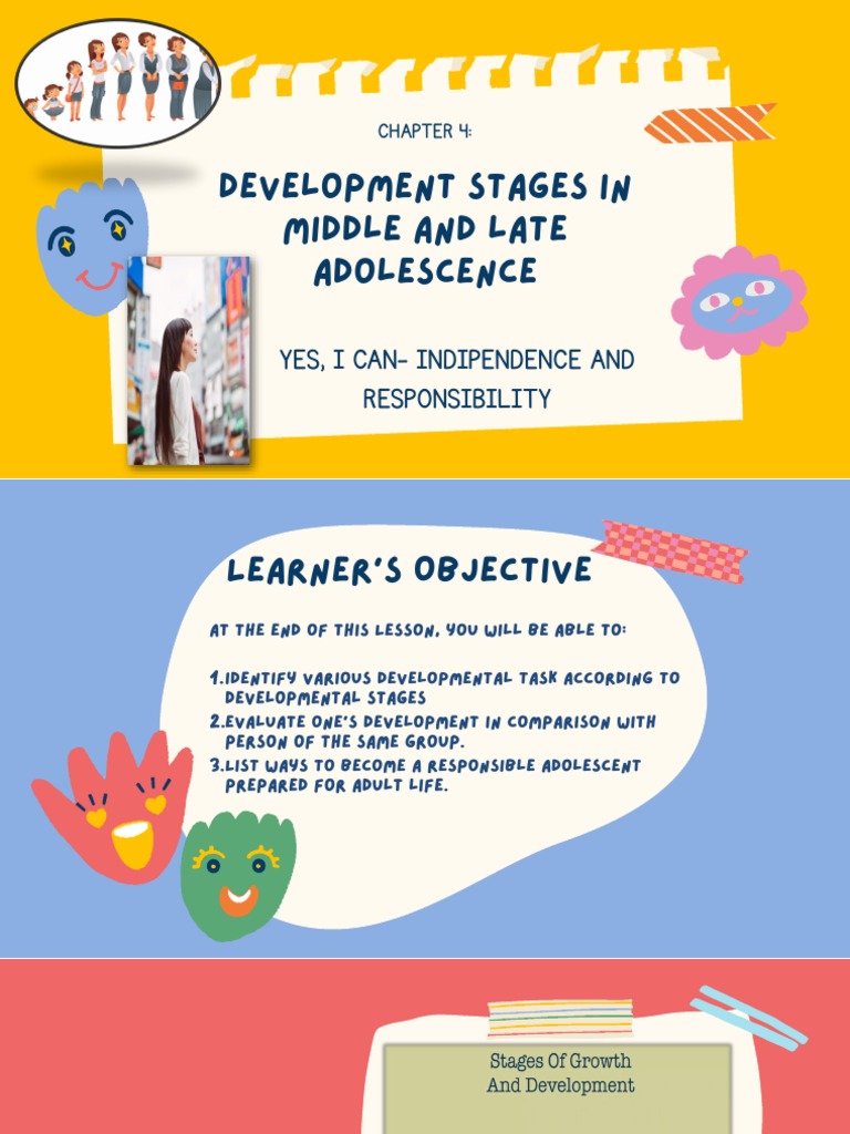 Chapter 4 Development Stages in Middle and Late Adolescence | PDF ...