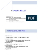 Service Sales