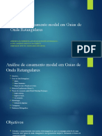 Análise de Casamento Modal em Guias de Onda