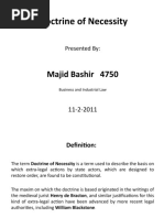 Download Doctorine of Necessity in Pakistan by dijam_786 SN53607238 doc pdf