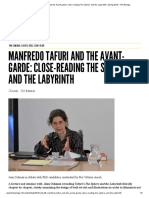 Manfredo Tafuri and The Avant-Garde - Close-Reading The Sphere and The Labyrinth - Spring 2010 - The Berlage
