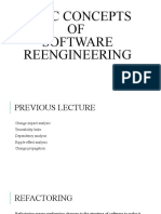 Basic Concepts OF Software Reengineering