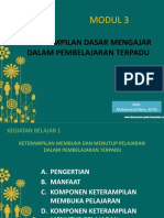 Modul 3 Pembelajaran Terpadu