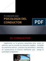 PSICOLOGIA DE LA CONDUCCION