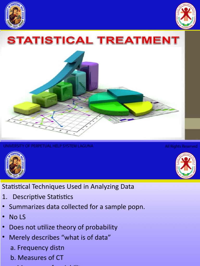 Statistical Treatment of Data | PDF | Statistics | Statistical Analysis