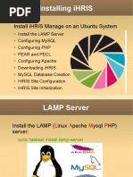 Installing iHRIS: Install iHRIS Manage On An Ubuntu System