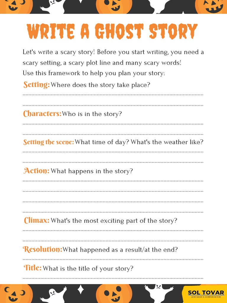 Write A Ghost Story PDF