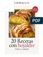 20 Recetas de Hojaldres Dulces y Salados