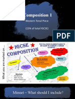 Composition 1: Western Tonal Piece (15% of Total IGCSE)