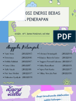 Fungsi Energi Bebas Dan Penerapan