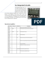 List of LM-series Integrated Circuits: Operational Amplifiers