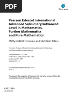 IAL Mathematics Formula Book