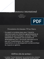 Projet Commerce International