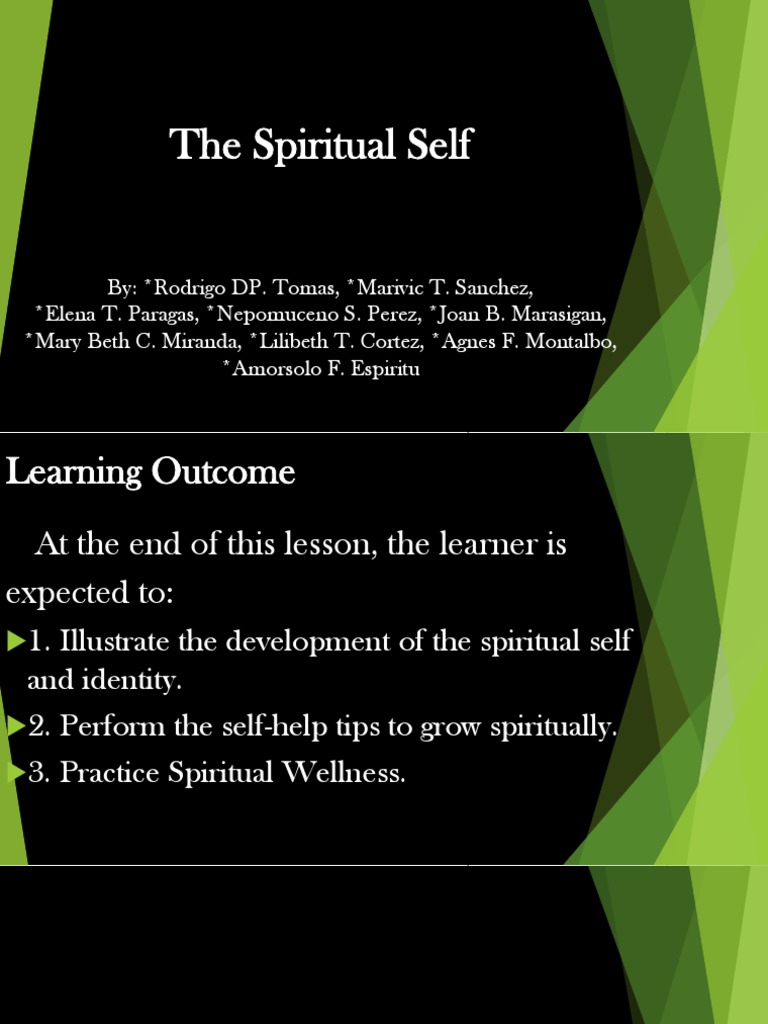 Nurturing Your Spiritual Self | PDF | Meaning Of Life | Spirituality