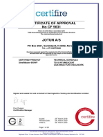 Certificate of Approval No CF 5631: PO Box 2021, Sandefjord, N-3202, Norway