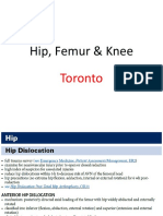 Closed Reduction of Posterior Hip Dislocation Rochester Method