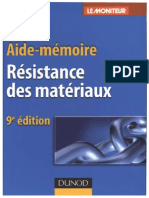 AidesMemoire_RésistanceMatériaux