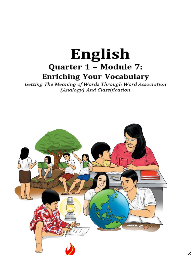 Grade 4 English Module: Vocabulary Skills | PDF | Learning | Vocabulary
