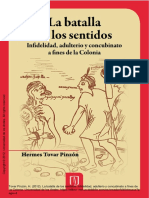 Tovar Pinzón, Hermes - La Batalla de Los Sentidos Infidelidad, Adulterio y Concubinato en La Colonia