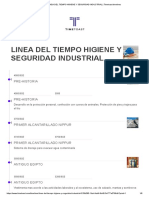 LINEA DEL TIEMPO HIGIENE Y SEGURIDAD INDUSTRIAL - Timetoast Timelines