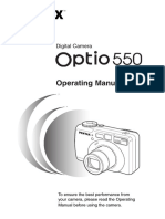Optio550 Manual