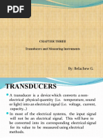 Chapter 3 - Transducers & Measuring Instruments