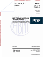 ABNT ISO - TS17665-2 - Arquivo para Impressão