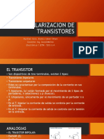 POLARIZACION DE TRANSISTORES