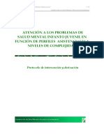 Atención A Los Problemas de Salud Mental Infanto Juvenil en Función de Perfiles Asistenciales y Niveles de Complejidad