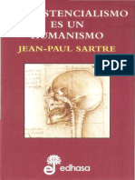 Jean-Paul Sartre El Existencialismo Es Un Humanismo