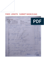FIXED LENGTH SUBNET MASK Numerical