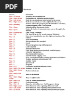 General Windows 7 Shortcuts