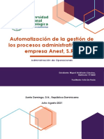 Administración de Operaciones - Proyecto Final - MiguelSanchez