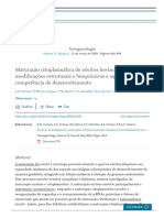 Maturação citoplasmática de oócitos bovinos_ modificações estruturais e bioquímicas e aquisição de competência de desenvolvimento - ScienceDirect