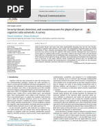 Security Threats, Detection, and Countermeasures For Physical Layer in Cognitive Radio Network A Survey