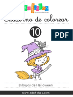 3 Dibujos de Halloween Colorear