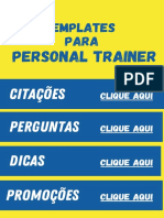 Templates para Personal Trainer