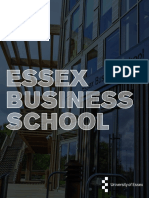 Essex Business School Brochure