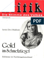 Kritik-Folge Nr. 60 - Savitri Devi - Gold Im Schmelztiegel (1982, 232 S.)