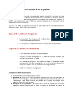 Structure D'un Argument (2) 0314