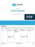 Lean Canvas Template PDF 0isorx
