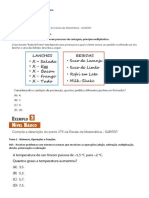 Saresp 2016 Matemática 9 Ano Aluno