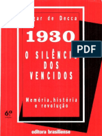 Edgar de Decca - O silêncio dos vencidos-Brasiliense (2004)